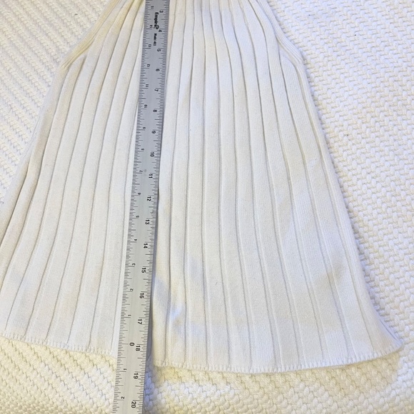 Cream Ribbed Knit Top - Picture 5 of 5